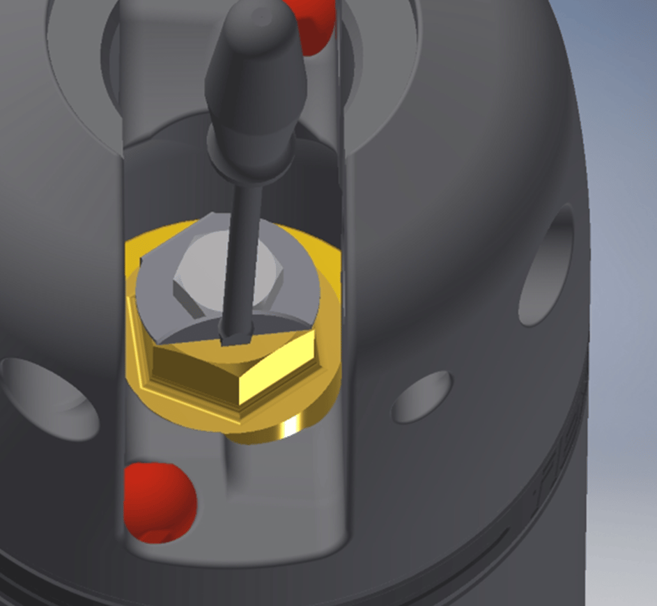 How do I bend the tab washer correctly? (Saildrive)